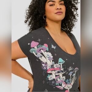 Torrid Mushroom Tee
